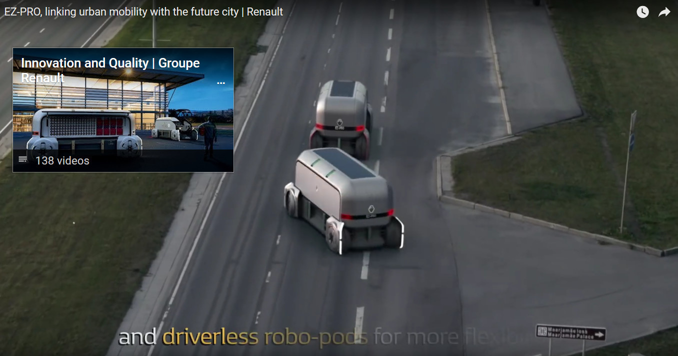 EZ-Pro. Кадр из видео на YouTube-канале Renault